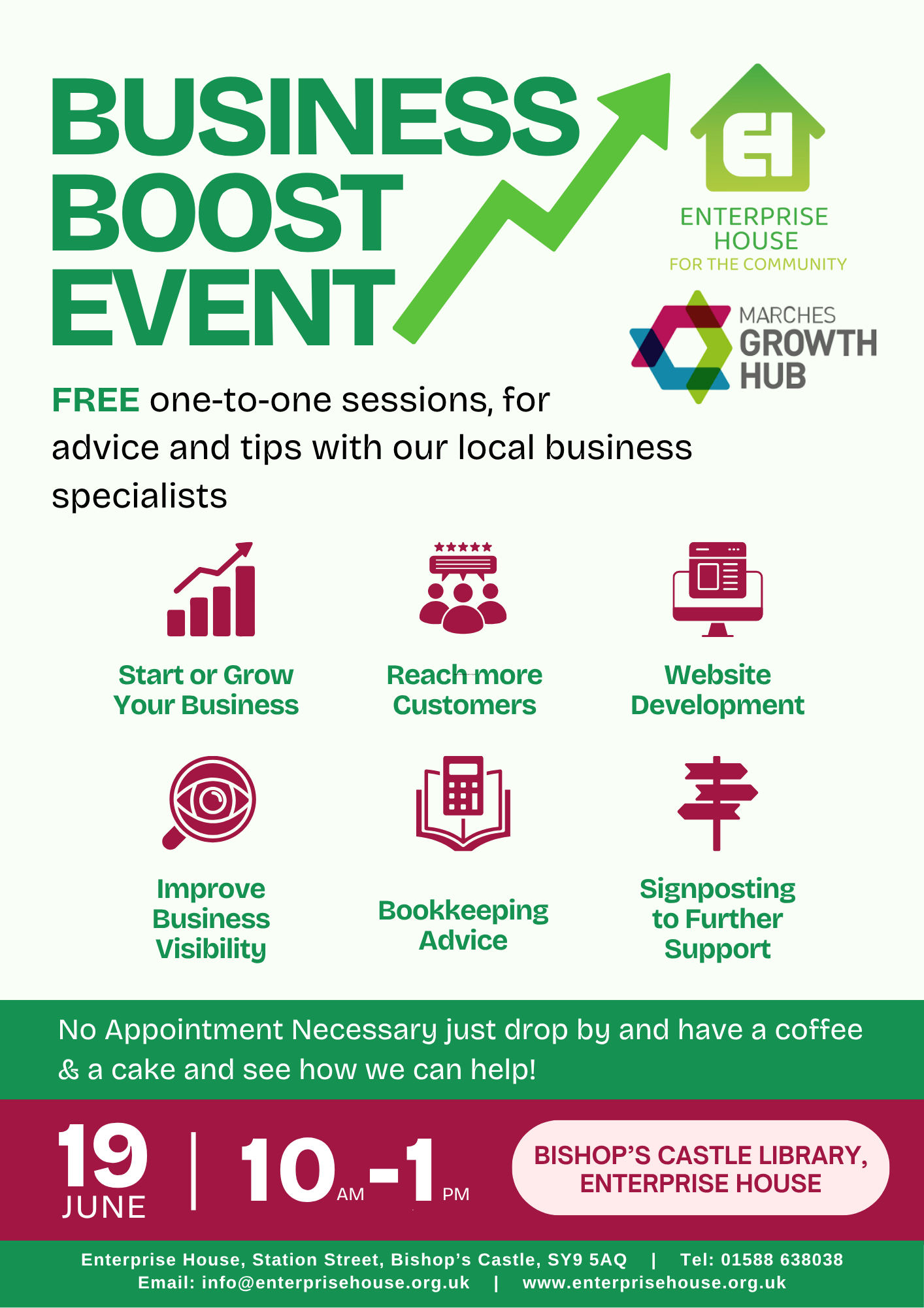 Business Boost Event - Bishop's Castle & Beyond